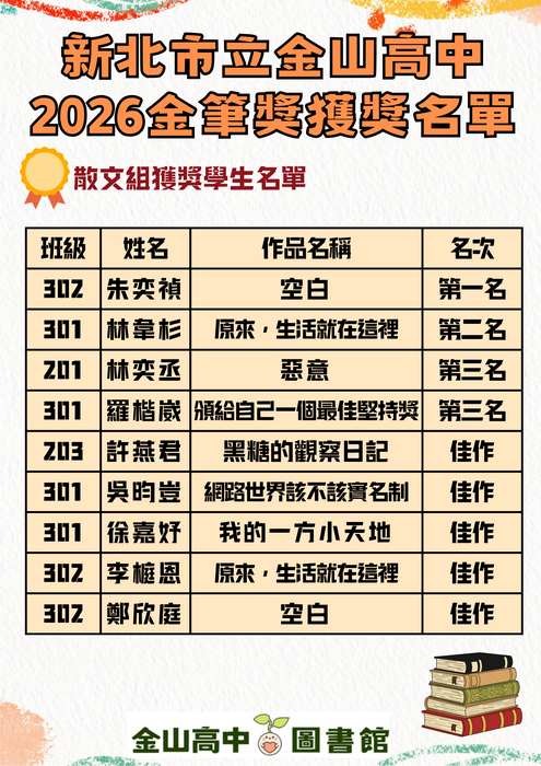 散文組